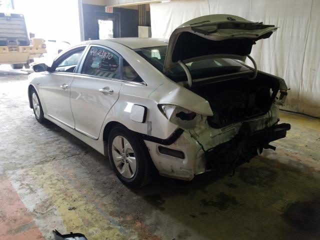 Photo 2 VIN: KMHEC4A44DA064477 - HYUNDAI SONATA HYB 