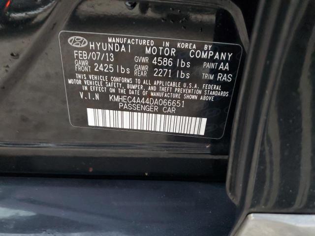 Photo 11 VIN: KMHEC4A44DA066651 - HYUNDAI SONATA HYB 