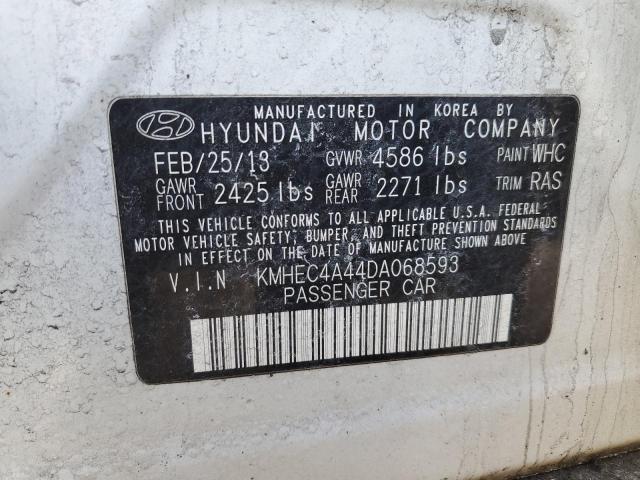 Photo 11 VIN: KMHEC4A44DA068593 - HYUNDAI SONATA 