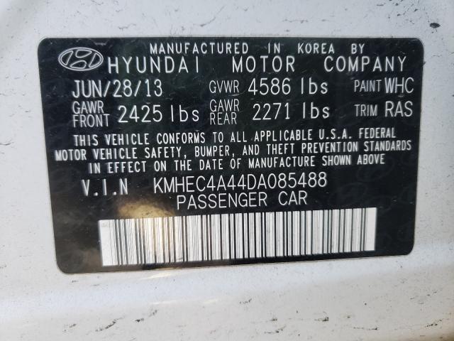 Photo 9 VIN: KMHEC4A44DA085488 - HYUNDAI SONATA HYB 