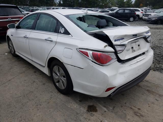 Photo 2 VIN: KMHEC4A44DA095177 - HYUNDAI SONATA HYB 