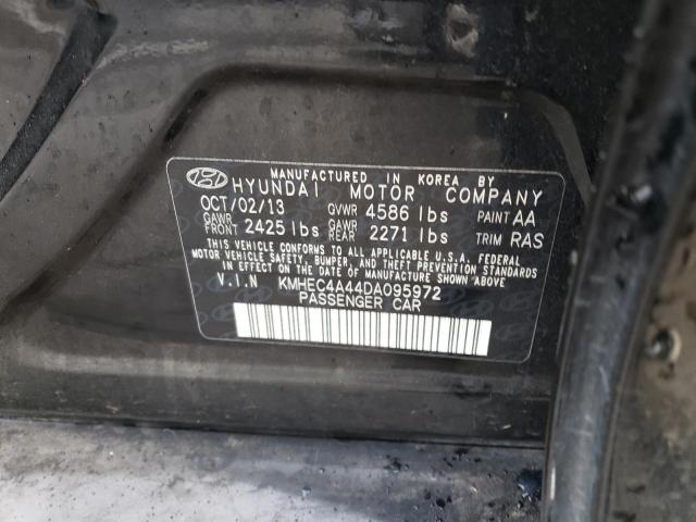 Photo 12 VIN: KMHEC4A44DA095972 - HYUNDAI SONATA 