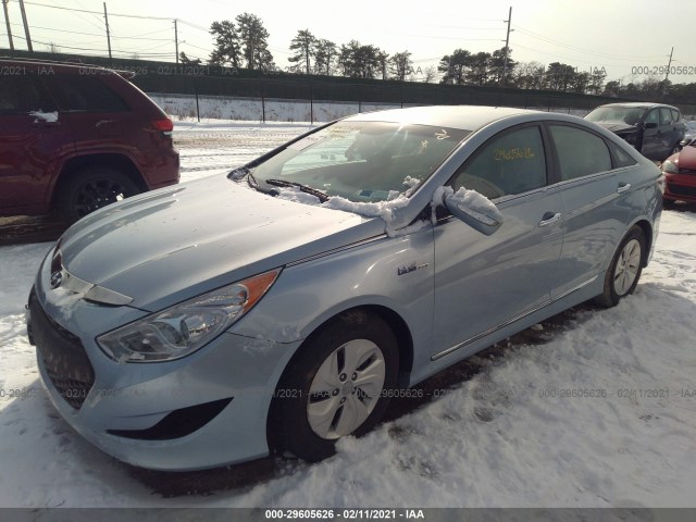 Photo 1 VIN: KMHEC4A44DA099147 - HYUNDAI SONATA HYBRID 