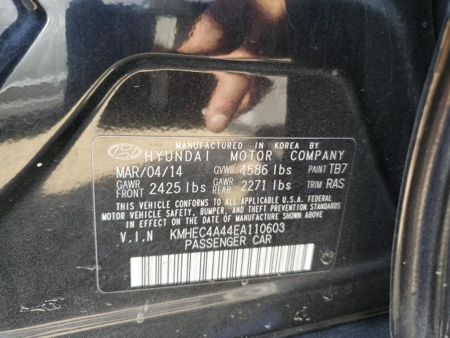 Photo 11 VIN: KMHEC4A44EA110603 - HYUNDAI SONATA HYB 