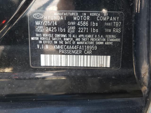 Photo 9 VIN: KMHEC4A44FA118959 - HYUNDAI SONATA HYB 