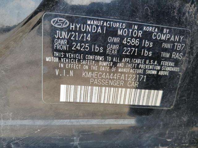 Photo 11 VIN: KMHEC4A44FA122171 - HYUNDAI SONATA HYB 