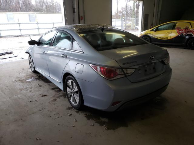 Photo 2 VIN: KMHEC4A44FA122705 - HYUNDAI SONATA HYB 