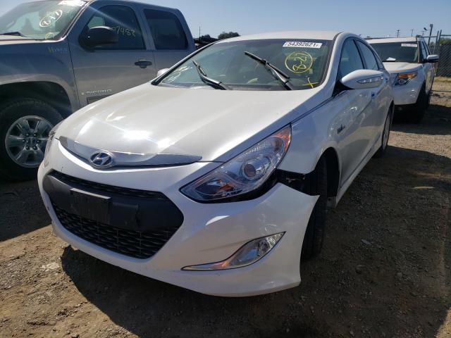 Photo 1 VIN: KMHEC4A44FA131663 - HYUNDAI SONATA HYB 