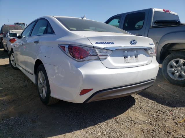 Photo 2 VIN: KMHEC4A44FA131663 - HYUNDAI SONATA HYB 