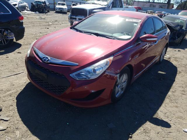 Photo 1 VIN: KMHEC4A45BA004205 - HYUNDAI SONATA HYB 