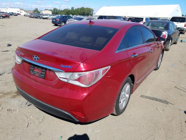 Photo 3 VIN: KMHEC4A45BA004205 - HYUNDAI SONATA HYB 