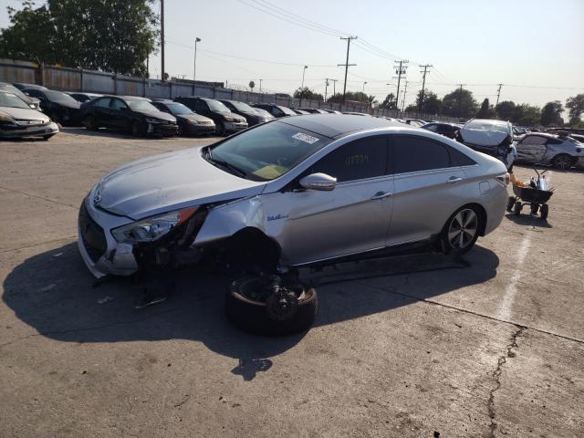 Photo 8 VIN: KMHEC4A45BA008075 - HYUNDAI SONATA HYB 