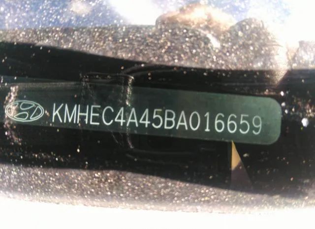 Photo 8 VIN: KMHEC4A45BA016659 - HYUNDAI SONATA 