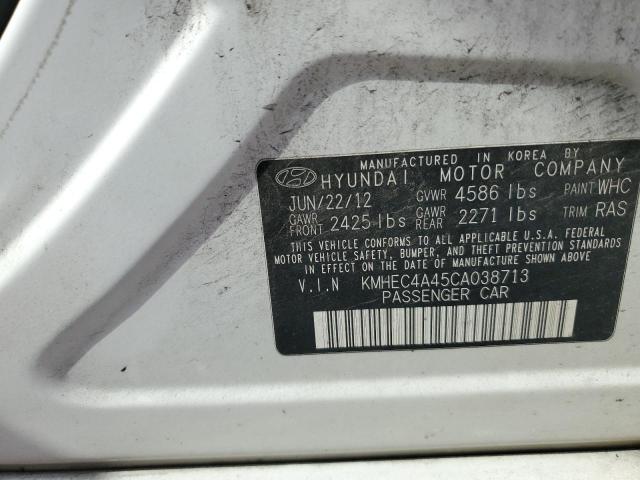 Photo 11 VIN: KMHEC4A45CA038713 - HYUNDAI SONATA 