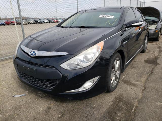 Photo 1 VIN: KMHEC4A45CA058640 - HYUNDAI SONATA HYB 