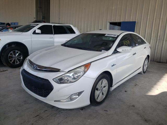 Photo 1 VIN: KMHEC4A45DA051110 - HYUNDAI SONATA HYB 