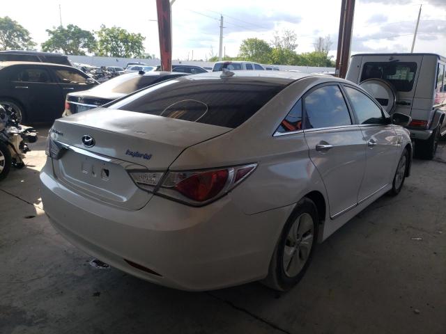 Photo 3 VIN: KMHEC4A45DA051110 - HYUNDAI SONATA HYB 