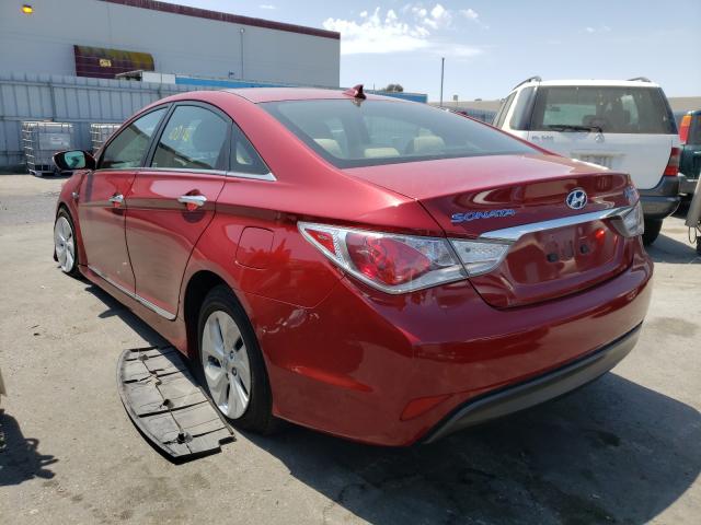 Photo 2 VIN: KMHEC4A45DA070076 - HYUNDAI SONATA HYB 