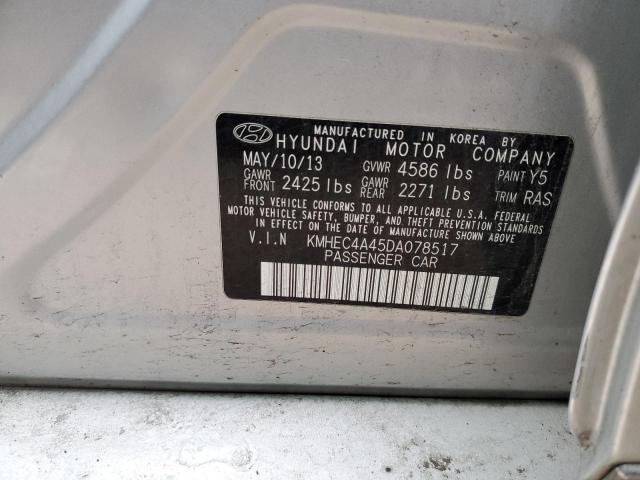 Photo 11 VIN: KMHEC4A45DA078517 - HYUNDAI SONATA HYB 