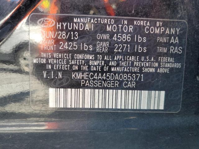 Photo 11 VIN: KMHEC4A45DA085371 - HYUNDAI SONATA 