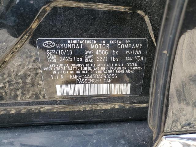 Photo 11 VIN: KMHEC4A45DA093356 - HYUNDAI SONATA HYB 