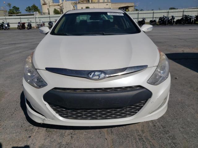 Photo 4 VIN: KMHEC4A45EA108455 - HYUNDAI SONATA HYB 