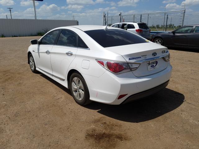 Photo 2 VIN: KMHEC4A45FA119439 - HYUNDAI SONATA HYB 