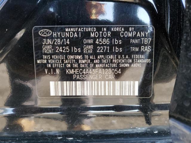 Photo 11 VIN: KMHEC4A45FA123054 - HYUNDAI SONATA HYB 