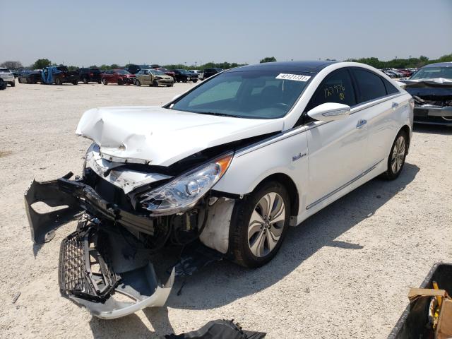 Photo 1 VIN: KMHEC4A45FA127976 - HYUNDAI SONATA HYB 