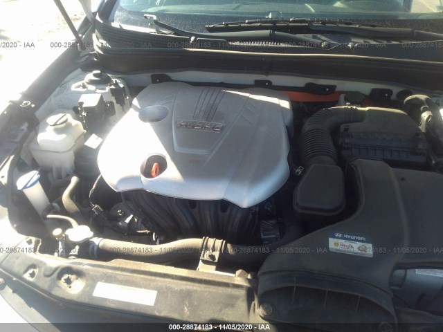 Photo 9 VIN: KMHEC4A45FA128139 - HYUNDAI SONATA 