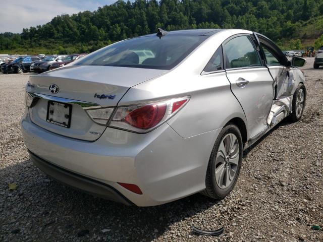 Photo 3 VIN: KMHEC4A45FA130246 - HYUNDAI SONATA HYB 