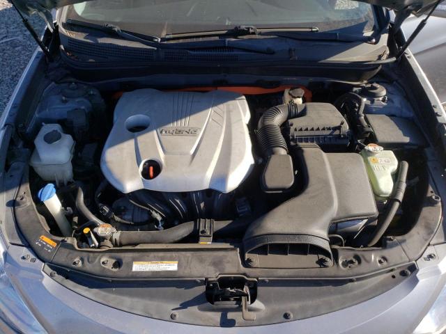 Photo 10 VIN: KMHEC4A45FA130439 - HYUNDAI SONATA HYB 