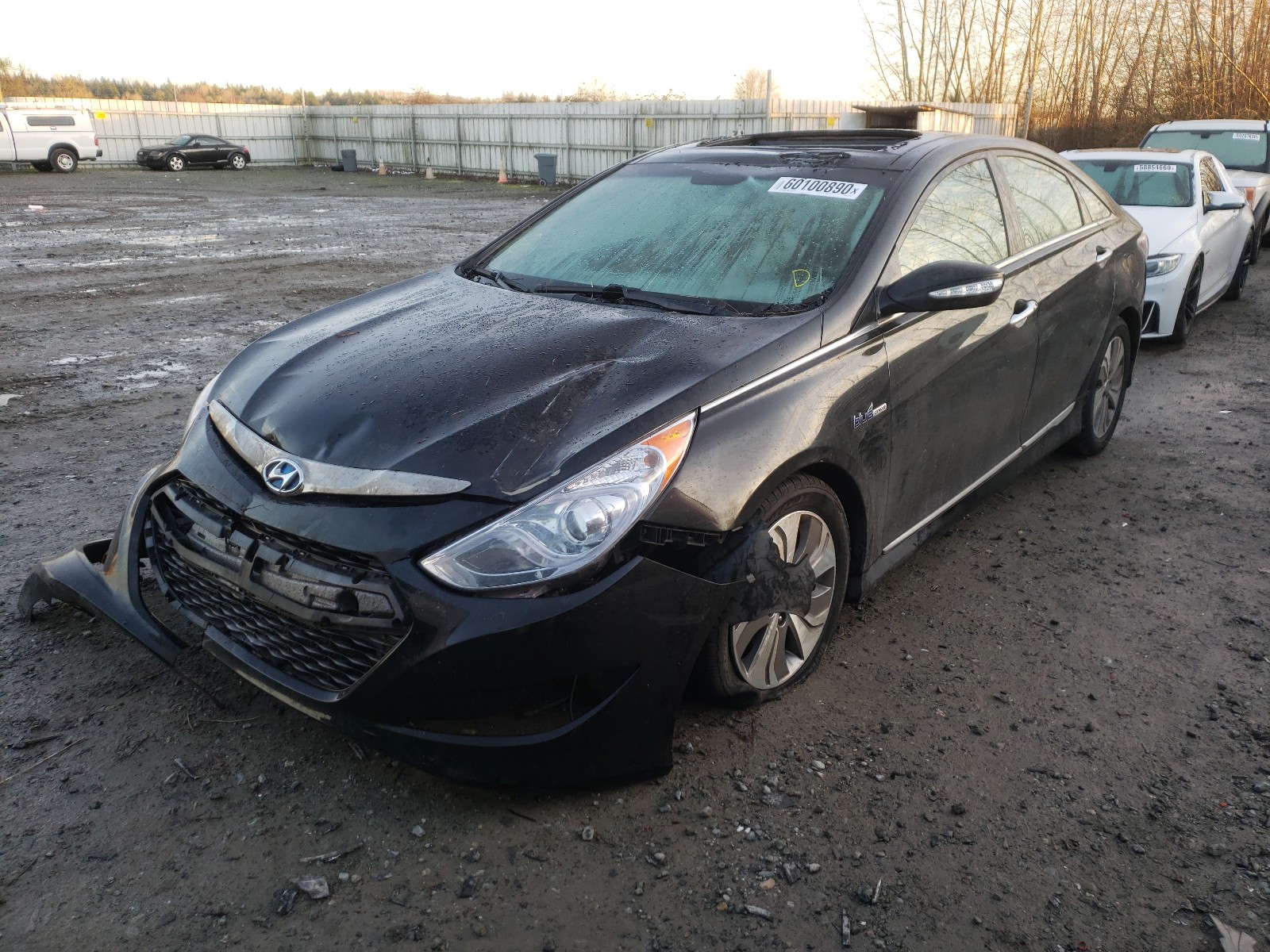 Photo 1 VIN: KMHEC4A45FA135558 - HYUNDAI SONATA HYB 