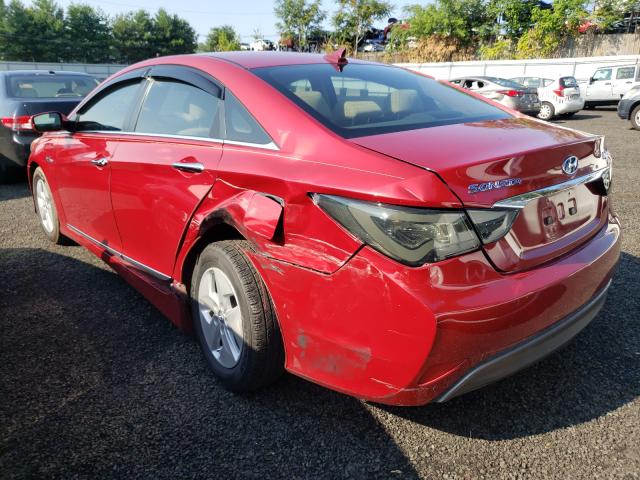 Photo 2 VIN: KMHEC4A46BA004388 - HYUNDAI SONATA HYB 