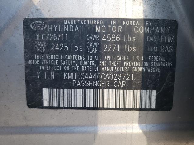 Photo 9 VIN: KMHEC4A46CA023721 - HYUNDAI SONATA HYB 