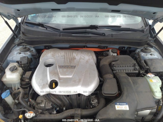 Photo 9 VIN: KMHEC4A46DA068708 - HYUNDAI SONATA HYBRID 