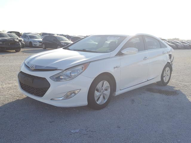 Photo 1 VIN: KMHEC4A46DA077988 - HYUNDAI SONATA HYB 