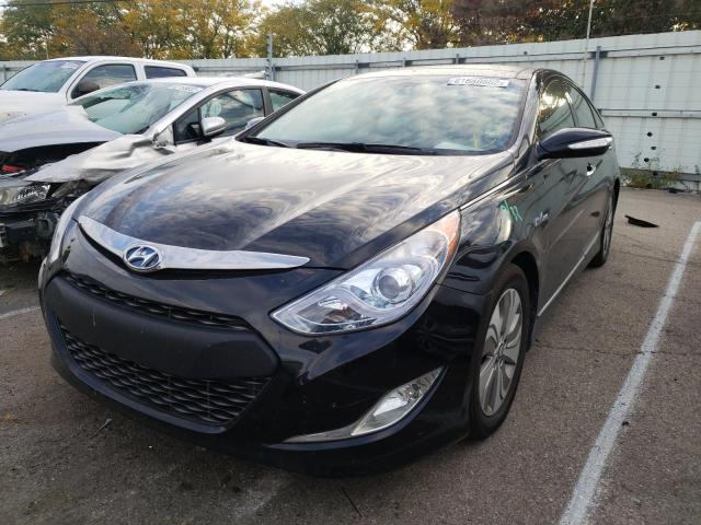 Photo 1 VIN: KMHEC4A46FA132104 - HYUNDAI SONATA HYB 