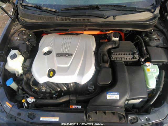 Photo 9 VIN: KMHEC4A47DA072878 - HYUNDAI SONATA HYBRID 