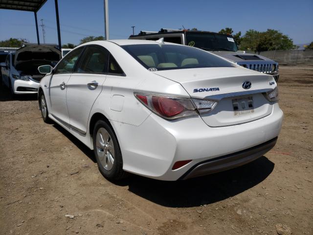 Photo 2 VIN: KMHEC4A47DA073836 - HYUNDAI SONATA HYB 