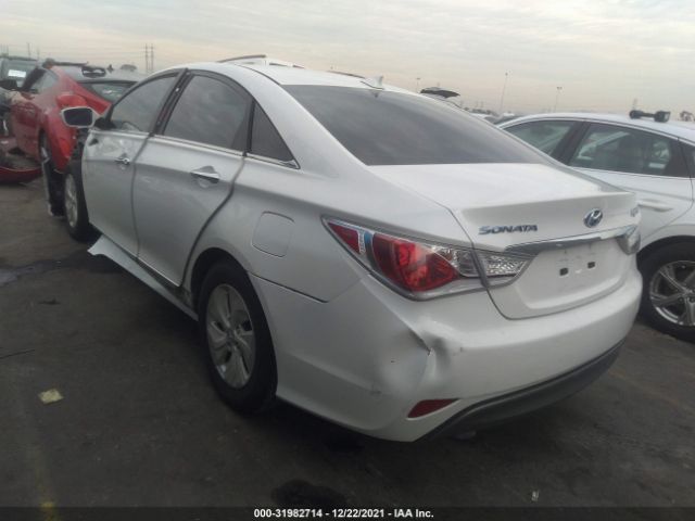 Photo 2 VIN: KMHEC4A47DA075943 - HYUNDAI SONATA HYBRID 