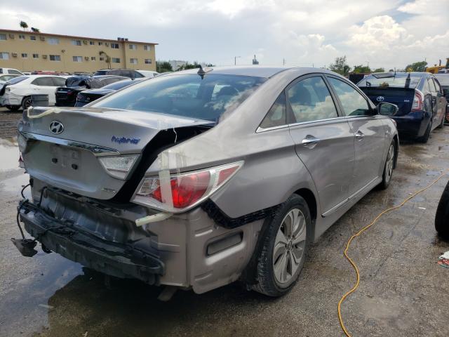 Photo 3 VIN: KMHEC4A47DA087445 - HYUNDAI SONATA HYB 