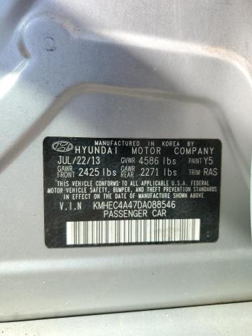 Photo 11 VIN: KMHEC4A47DA088546 - HYUNDAI SONATA HYB 