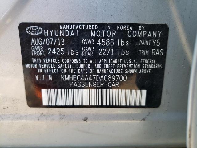 Photo 11 VIN: KMHEC4A47DA089700 - HYUNDAI SONATA HYB 