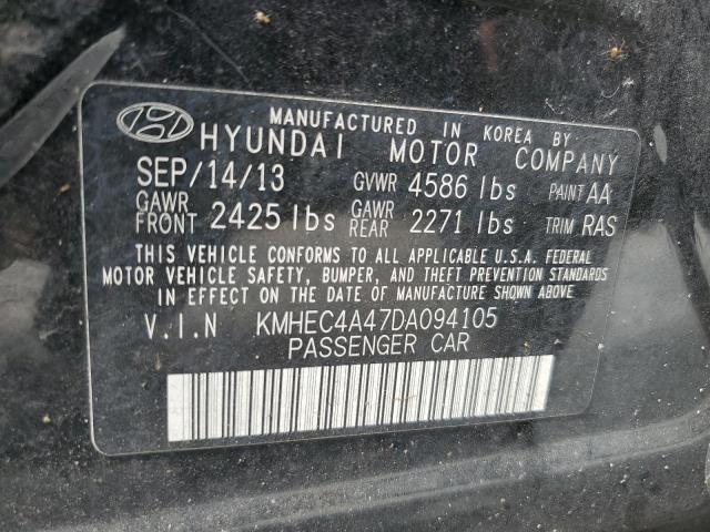 Photo 11 VIN: KMHEC4A47DA094105 - HYUNDAI SONATA 