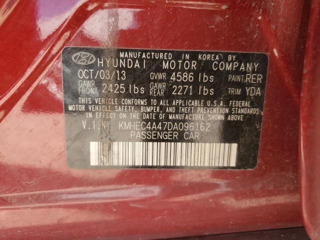 Photo 11 VIN: KMHEC4A47DA096162 - HYUNDAI SONATA HYB 