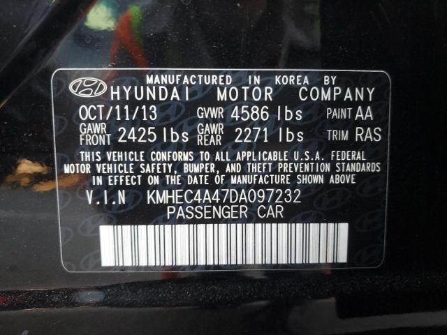 Photo 11 VIN: KMHEC4A47DA097232 - HYUNDAI SONATA HYB 