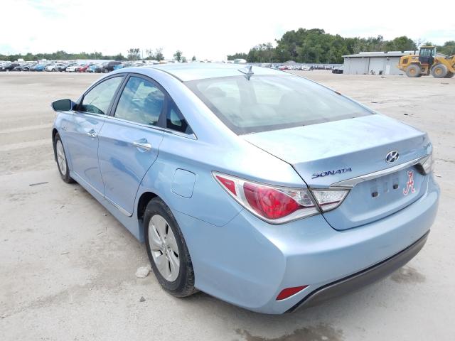 Photo 2 VIN: KMHEC4A47DA098557 - HYUNDAI SONATA HYB 