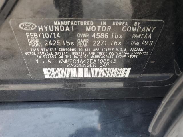 Photo 11 VIN: KMHEC4A47EA108845 - HYUNDAI SONATA HYB 