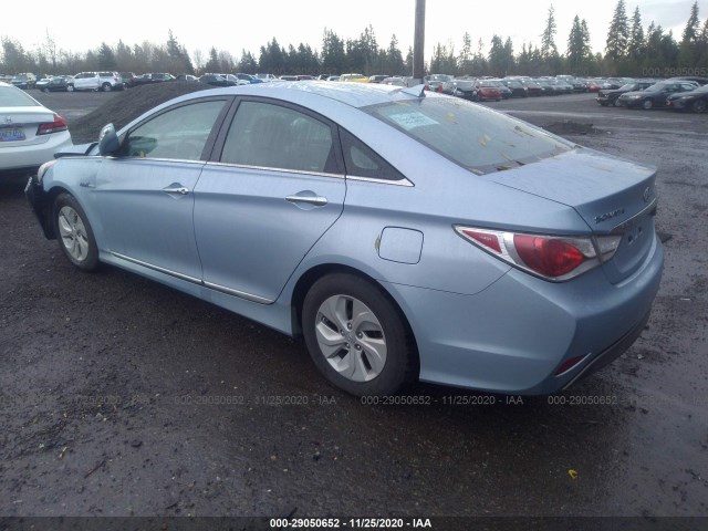 Photo 2 VIN: KMHEC4A47EA113639 - HYUNDAI SONATA HYBRID 